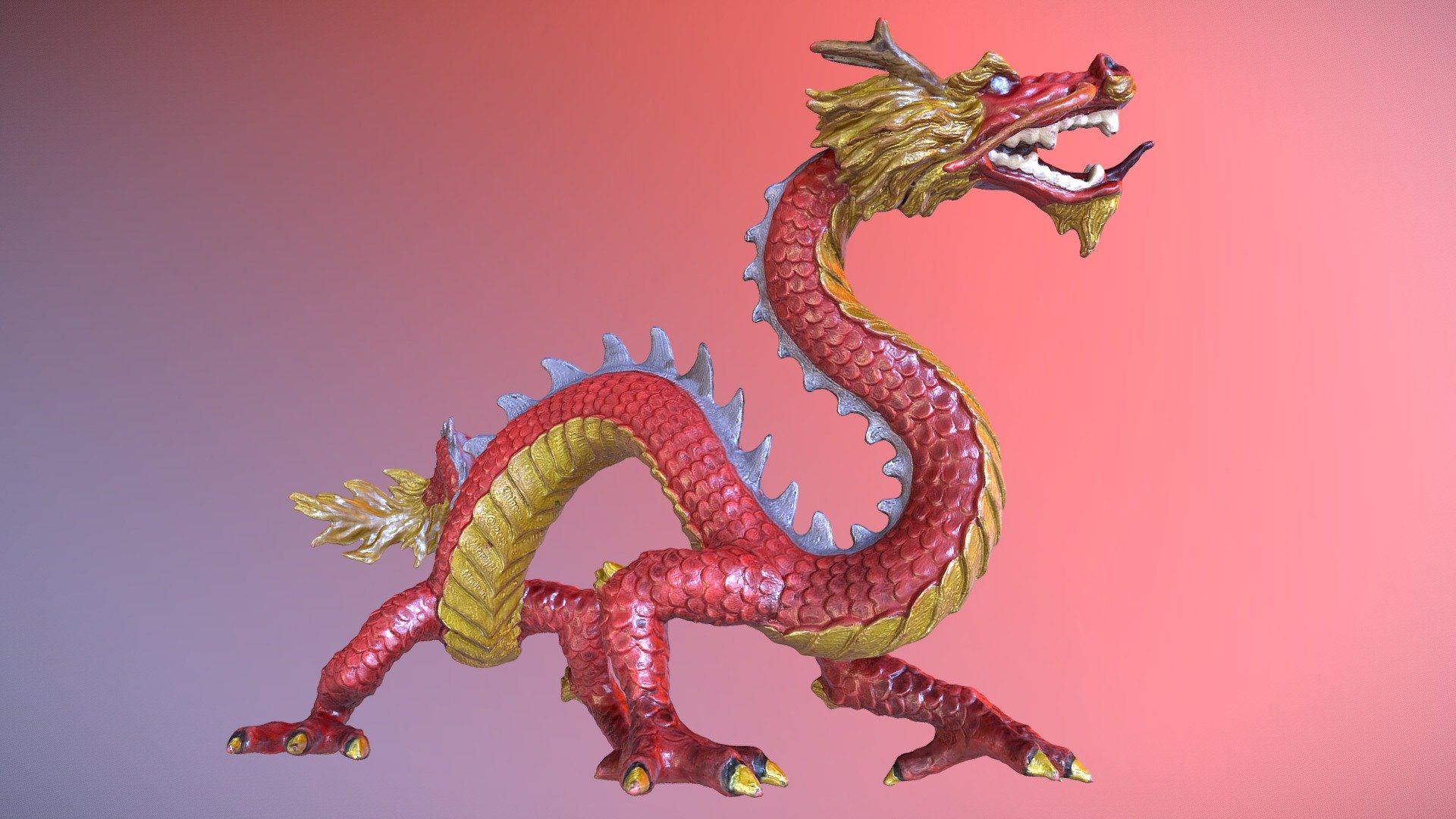 New Year's Dragon - Buy Royalty Free 3D model by MADD Designs (@TDModel ...