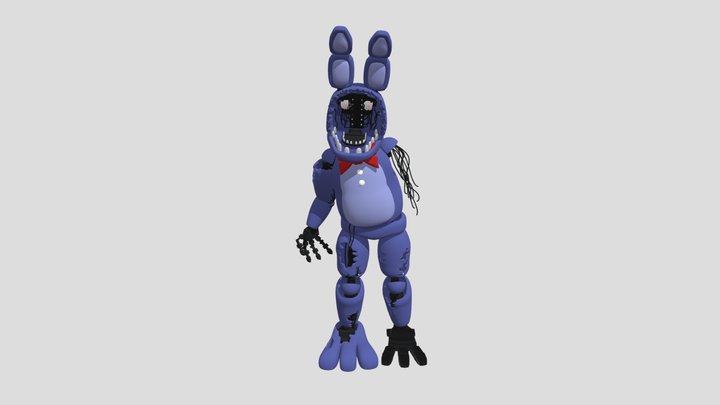 Withered Bonnie by Coolioart 3D Model