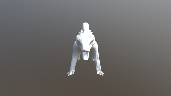 random monster(first model) 3D Model