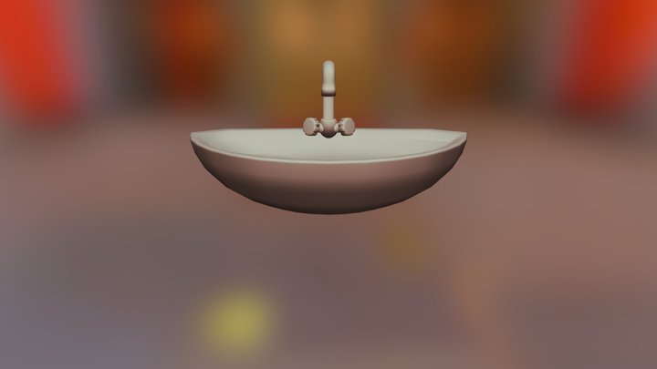 Umywalka 3D Model