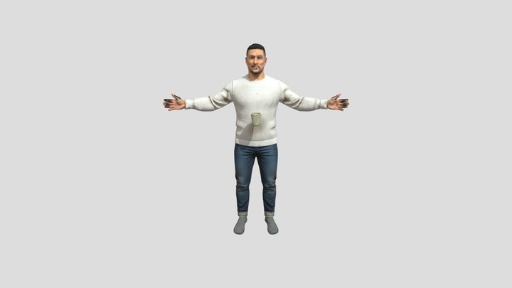 Adult_B 3D Model