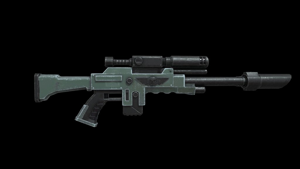 WARHAMMER 40K LASGUN