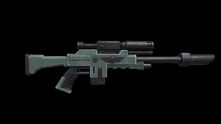 WARHAMMER 40K LASGUN