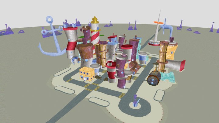 BFBB - Downtown Bikini Bottom