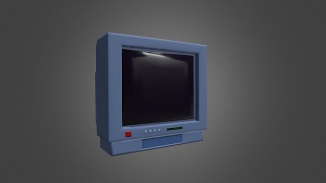 Break Room TV 3D Model