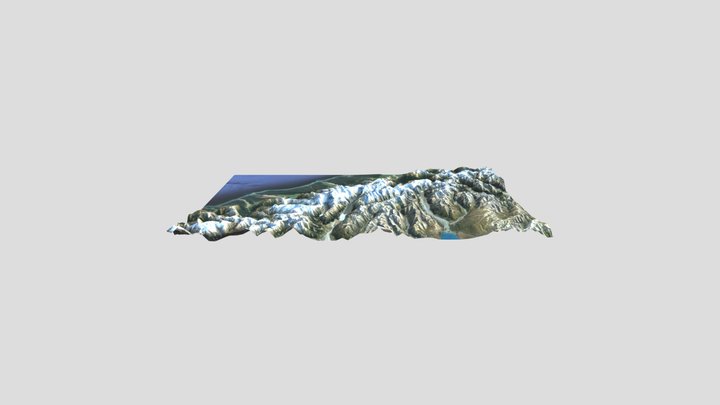 Mt cook submit 3D Model