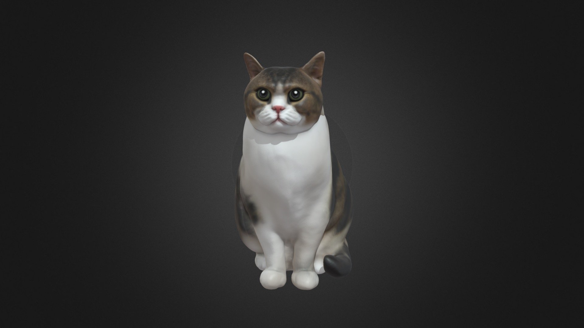 Cat named Sai Lo B draft figurine - 3D model by Seed by mi (@seedbymi ...