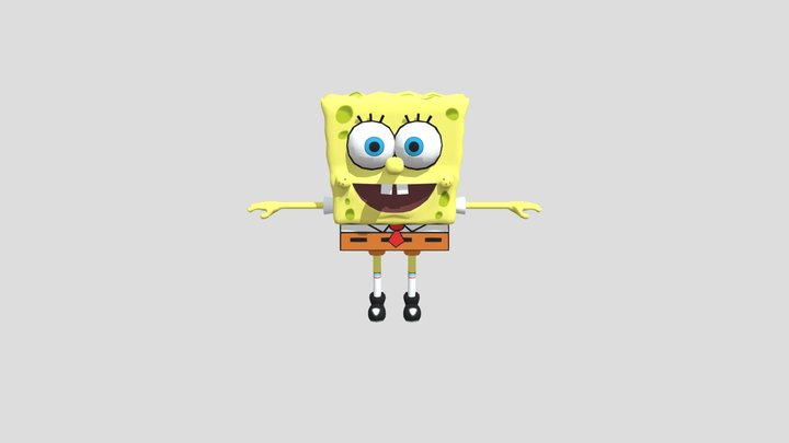 Spongebob Squarepants 3D Model
