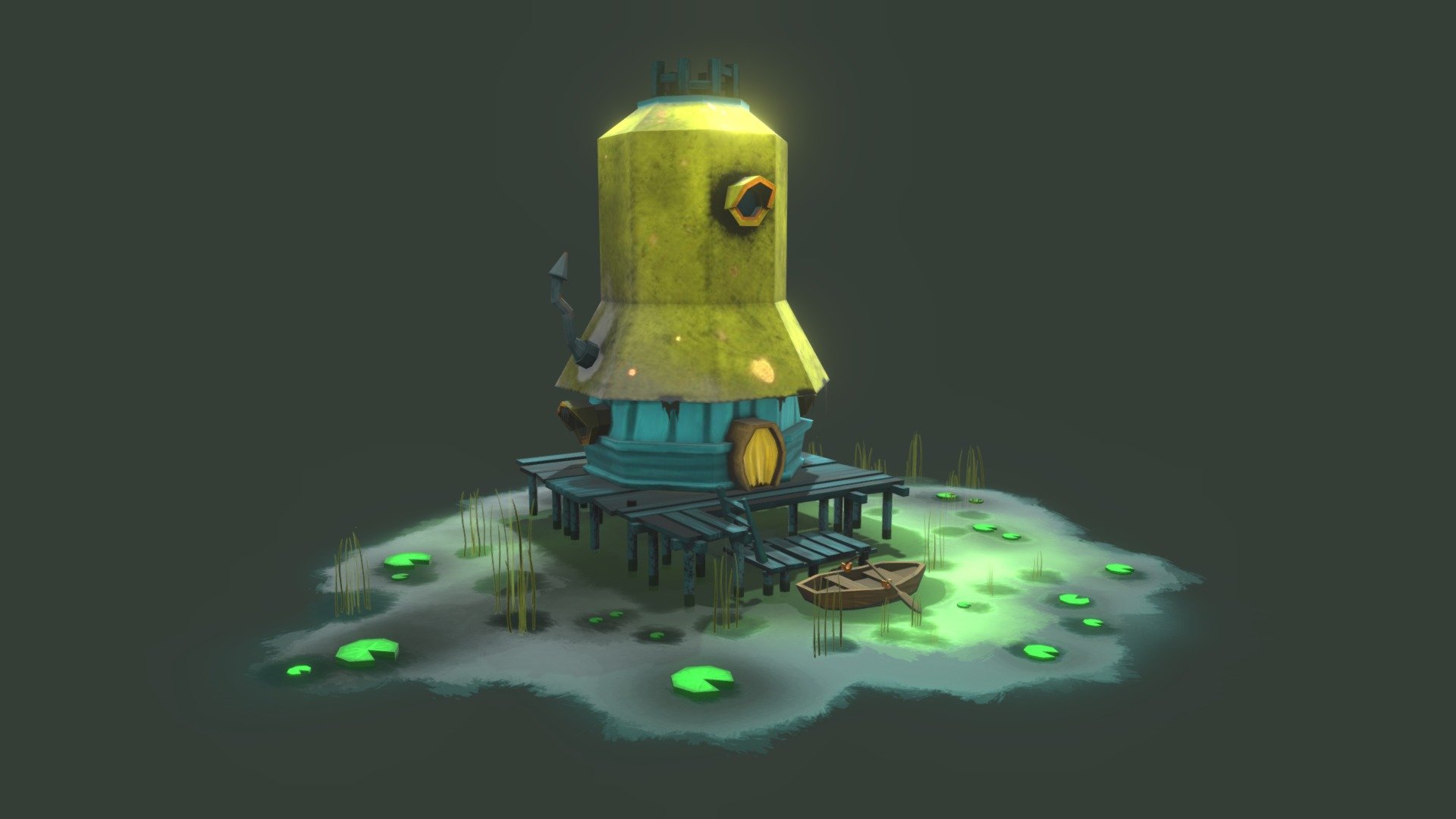 Palafito_SwampHouse - Download Free 3D model by Ale_jandro [e20f947 ...