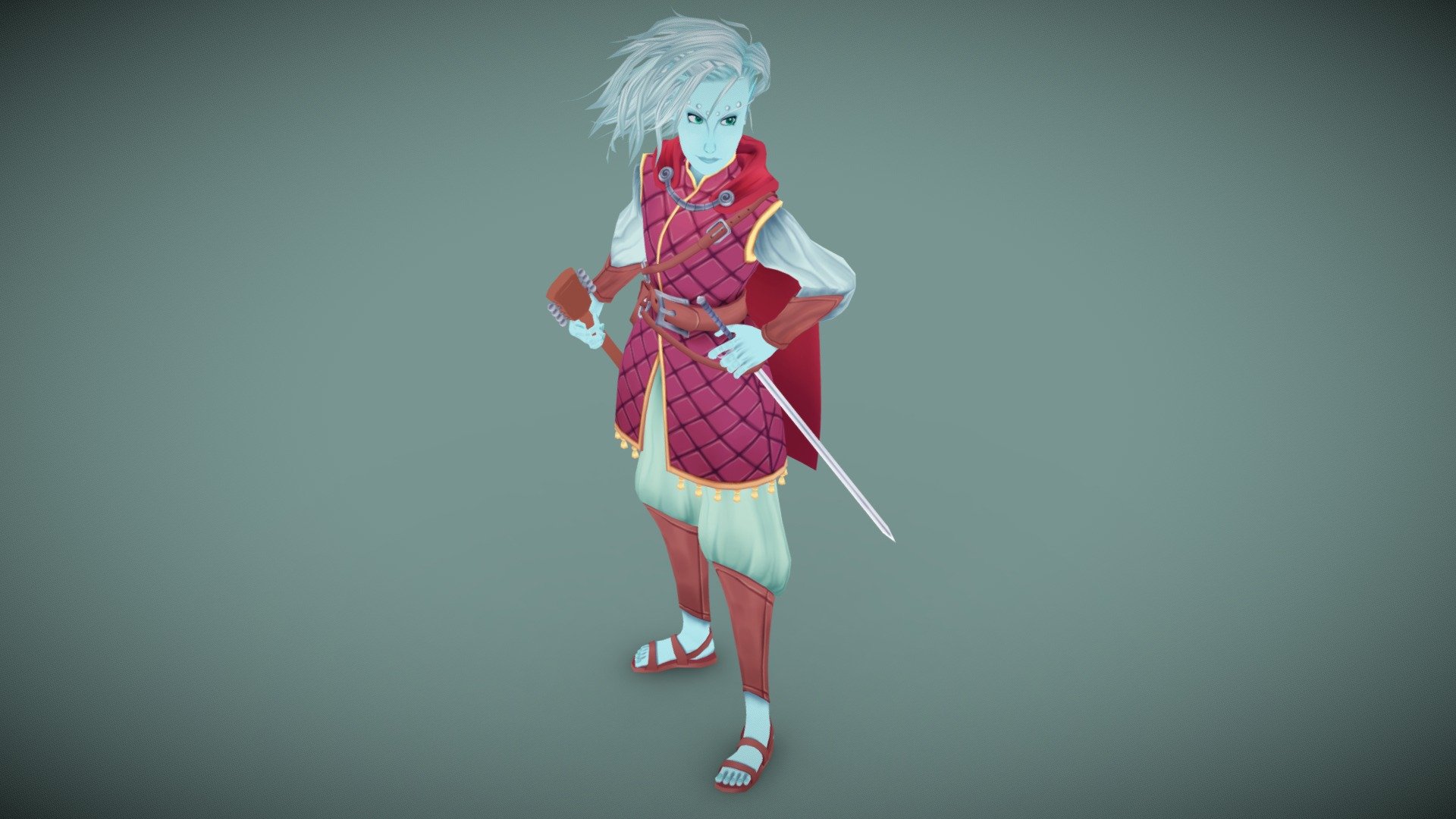 Nerifin - Genasi Bard
