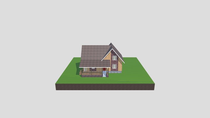 Михайлина С А (пристройка 6х7) 3D Model