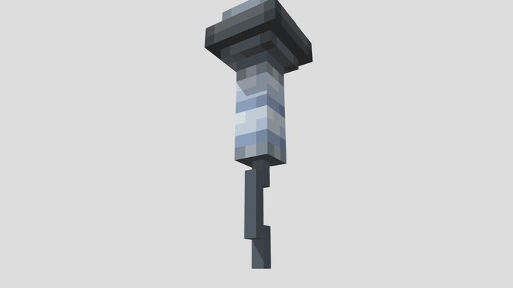Minecraft microphone 3D Model