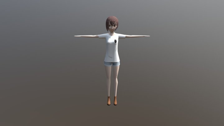 Hikino Nemori 3D Model