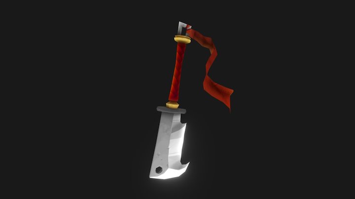 Glaive of the Hight-Forge guardian 3D Model