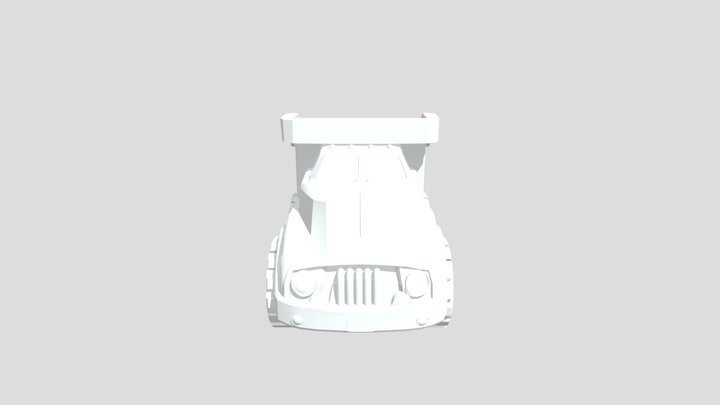 Tonka Toy Truck 3D Model