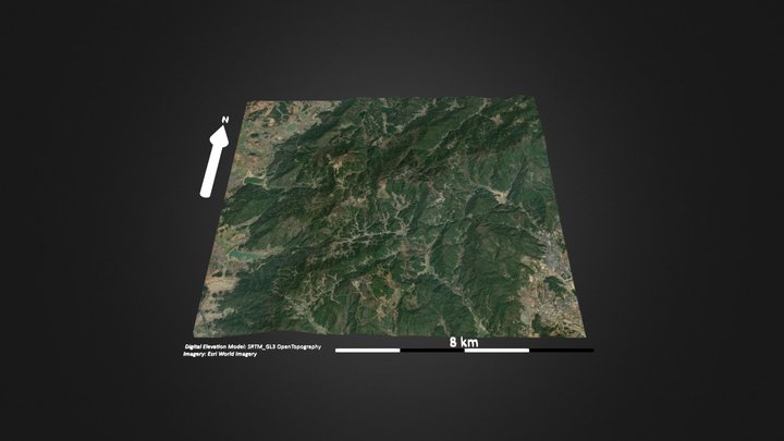 南昌梅岭罗汉峰 – Free 3D Model STL