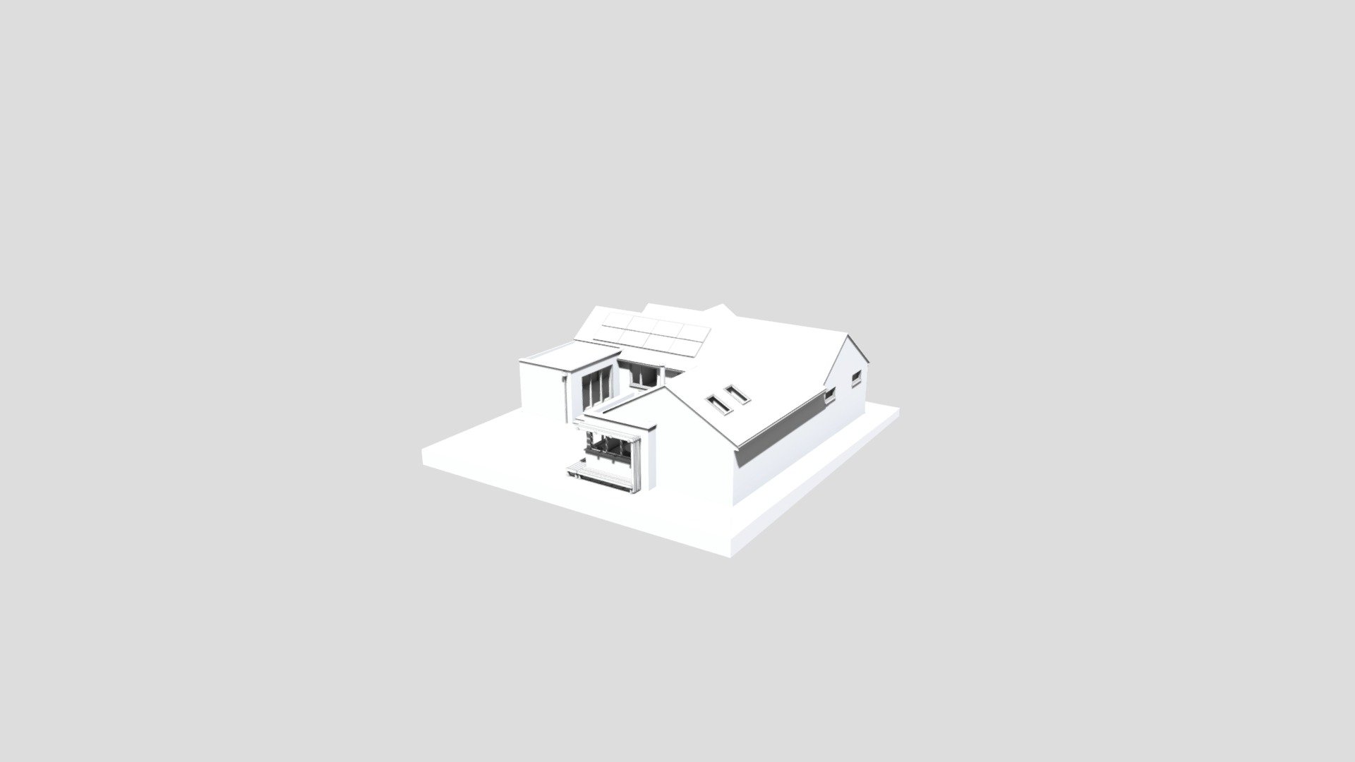 1021_Side & Rear Extension_Option 2 - 3D model by AW Design Consultancy ...