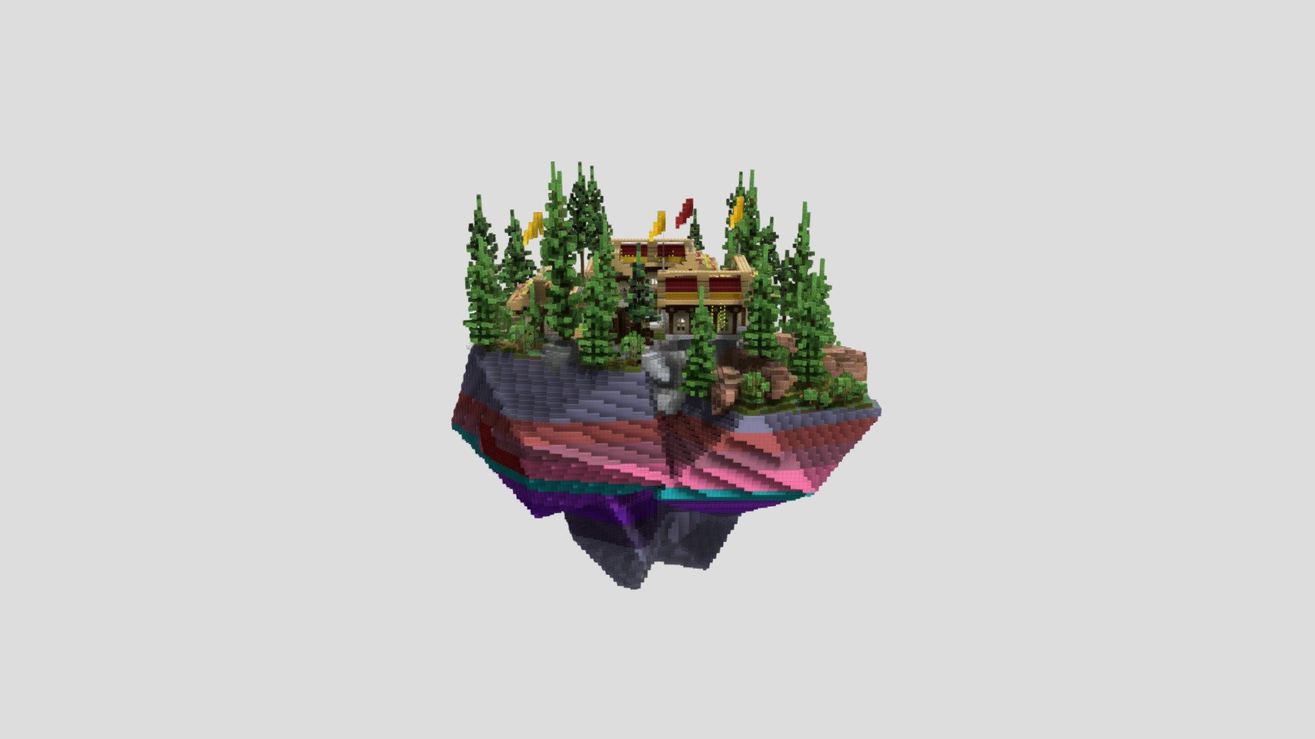 Mini Village - Auth Lobby - 3D model by AizenessTeam (@suspectalien ...