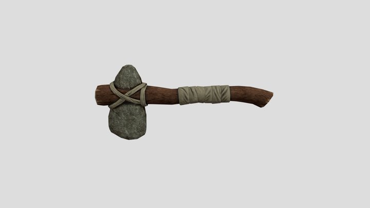 Hatchet (Axe) 3D Model