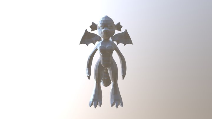 Dragona-Retopolizado- Estefania Hinostroza 3D Model