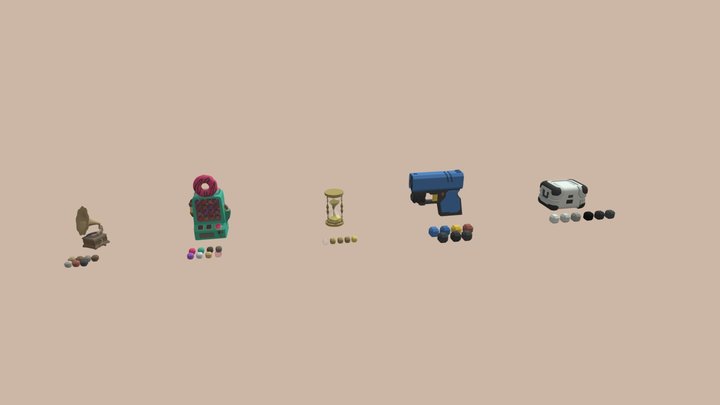 HW5 Painting [XYZ] 3D Model