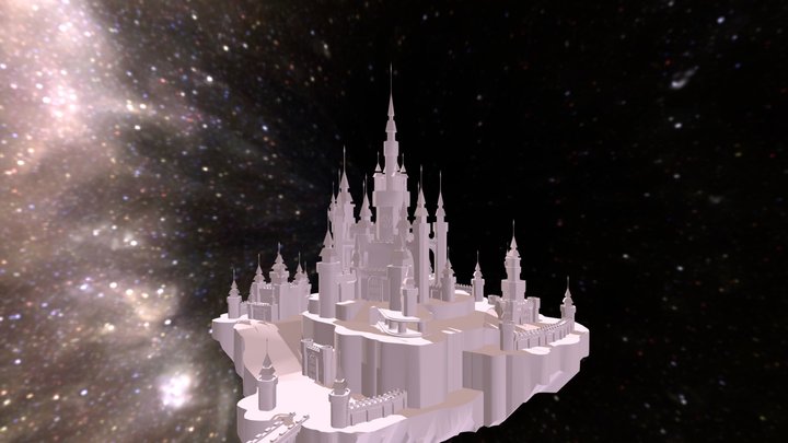 Hyrule Castle 3D Model