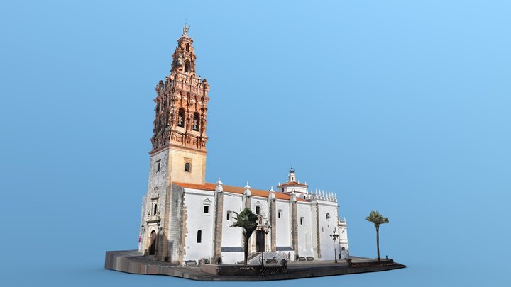 Iglesia de San Miguel Arcángel 3D Model