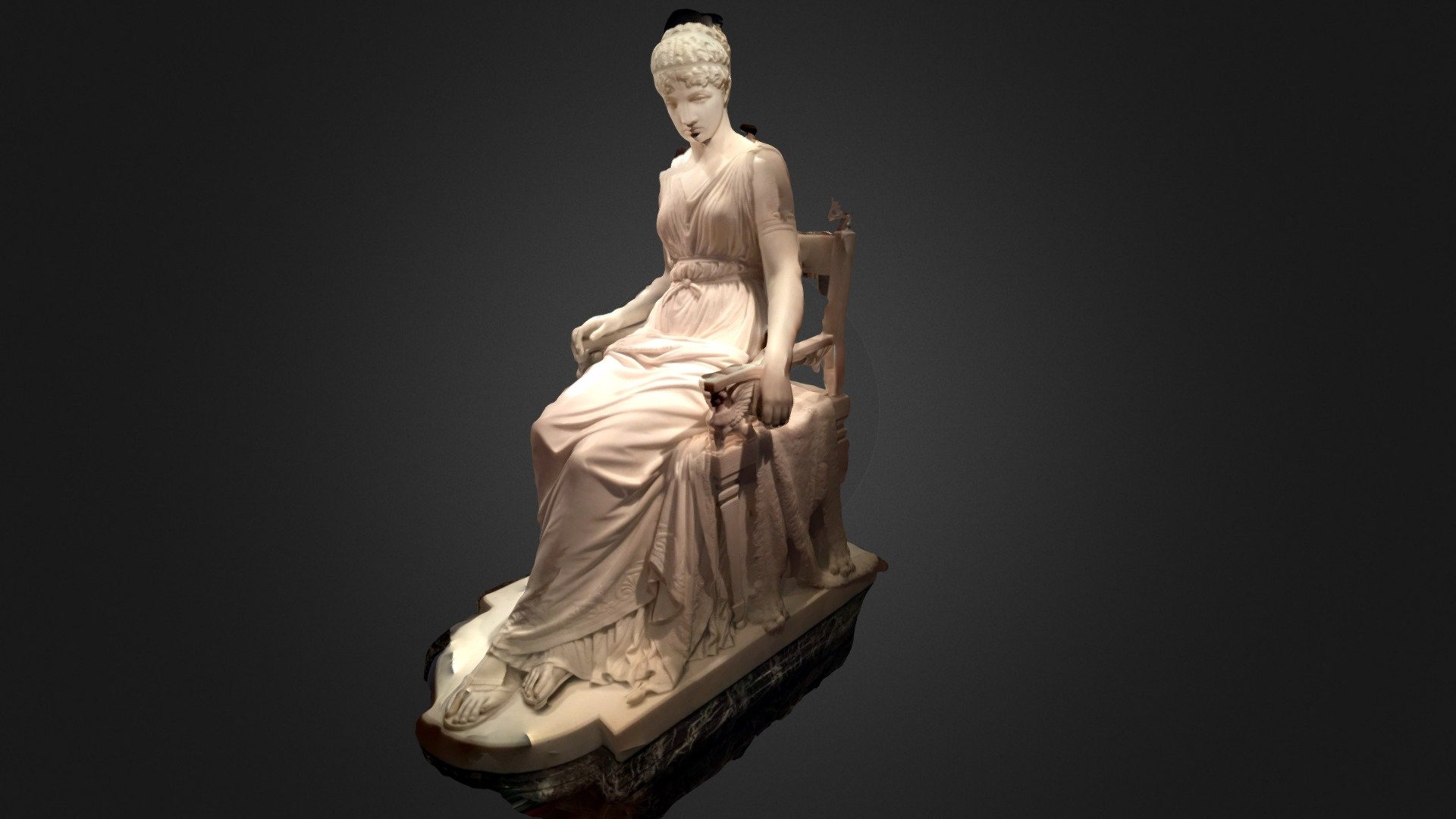 Ivory Sitting Lady, De Young Museum (Redo)
