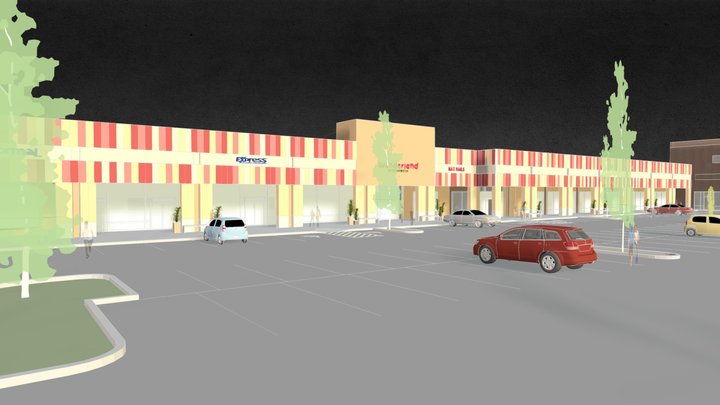 Shopping Mall Renewal (reforma de shopping) 3D Model