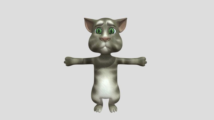 CAT CARTOON.zip 3D Model
