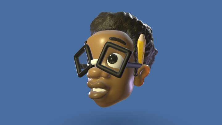 Don't Worry Baby, He's Just a Nerd 3D Model