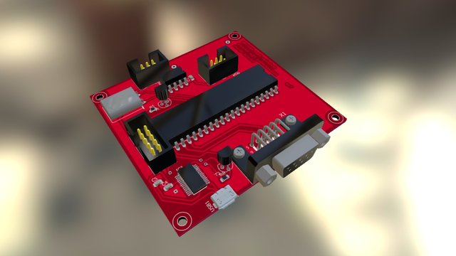 Control Circuit 3D Model