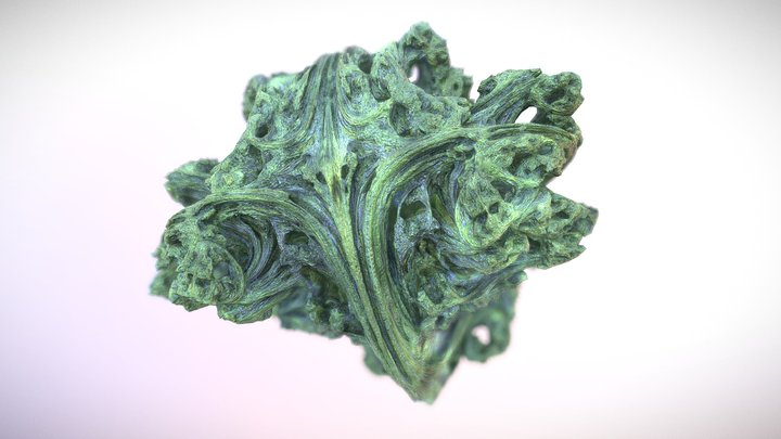 Muta Gen 5943 - fractal photogrammetry – Gratis 3D-model STL