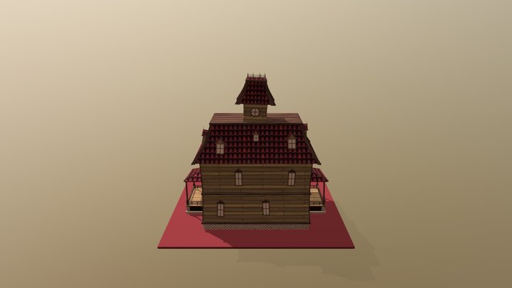 TP1 Texture Générique - Manoir 3D Model