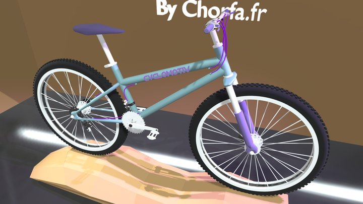 VTT Cyclomotiv 213DZ 3D Model