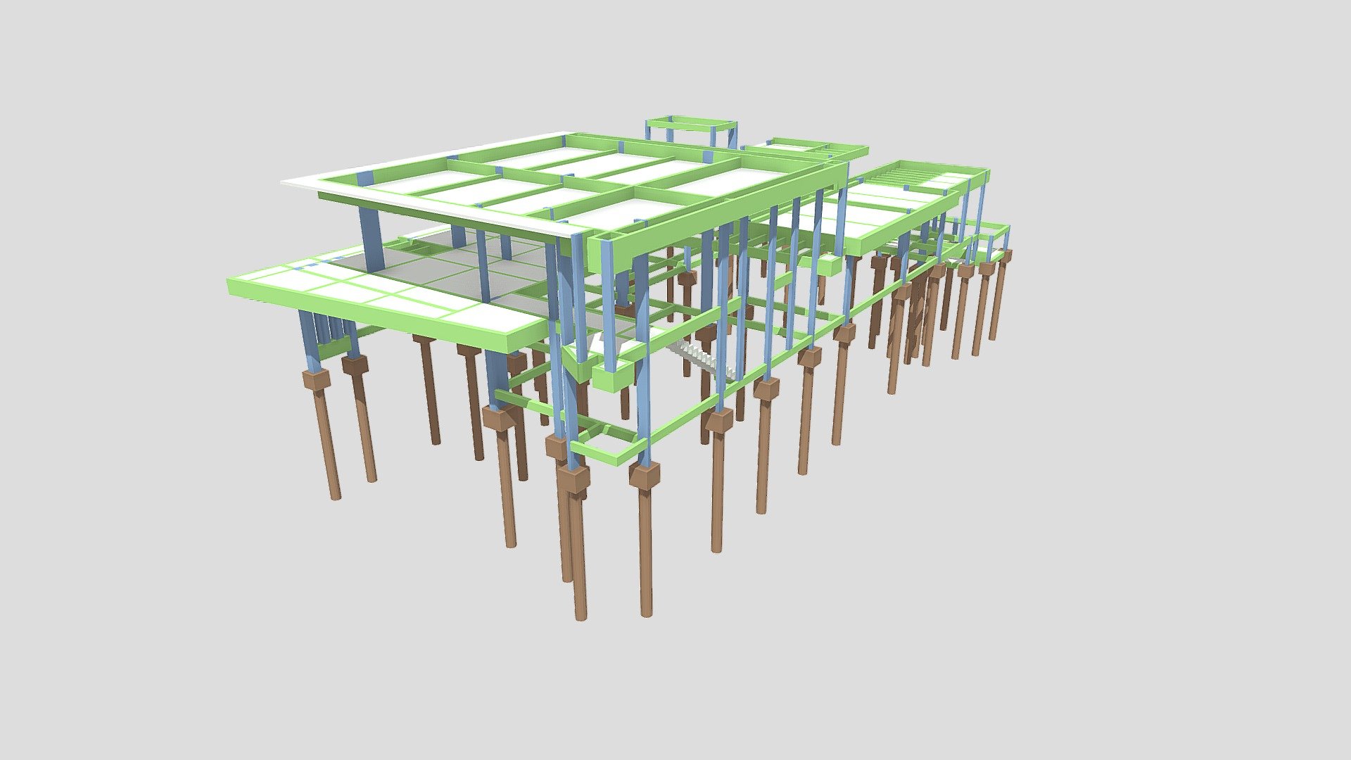 PROJETO ESTRUTURAL - VC3 - 3D model by Saulo Lacerda - Projetos ...