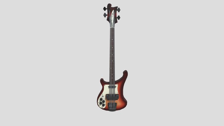 Rickenbacker 4001s Fireglo Bass – Free 3D Model STL