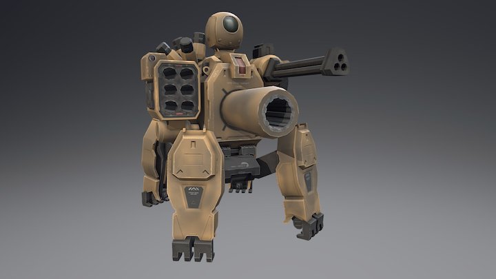 MX Wolf (Worn Off Ver.) 3D Model
