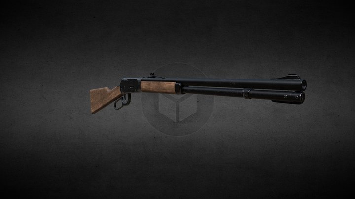 Winchester Model 94 Trails End Takedown 3D Model