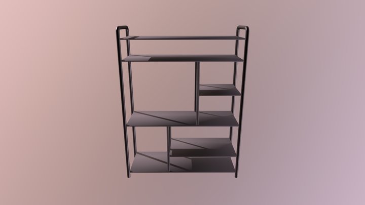 Metal Shelf 3D Model