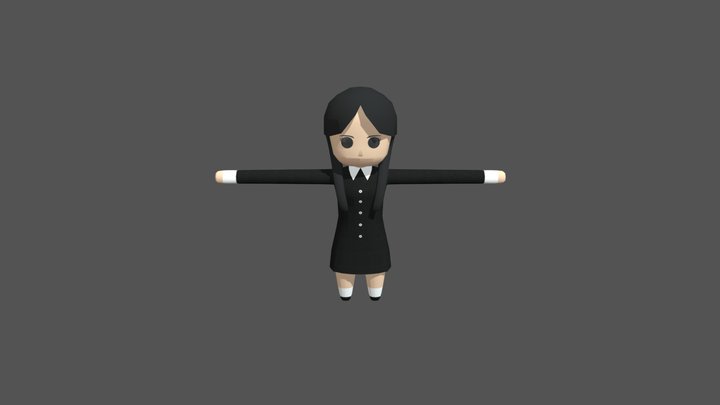 Wednesday 3D Model