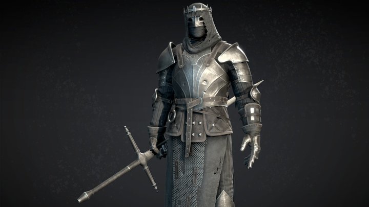 Dark Knight 3D Model