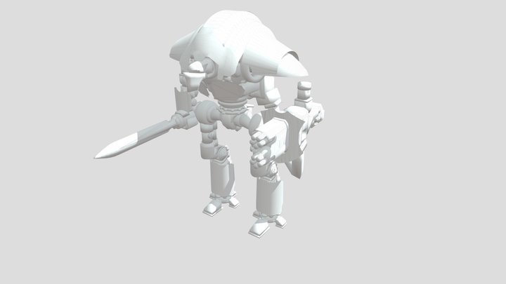 Cerastus Knight Castigator 3D Model