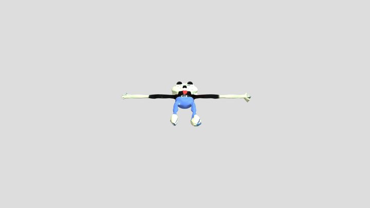 Garten of Banban 1-8 Citizen Mr Humanoid 3D Model