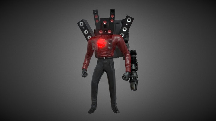 titan speakerman 1.0 3D Model