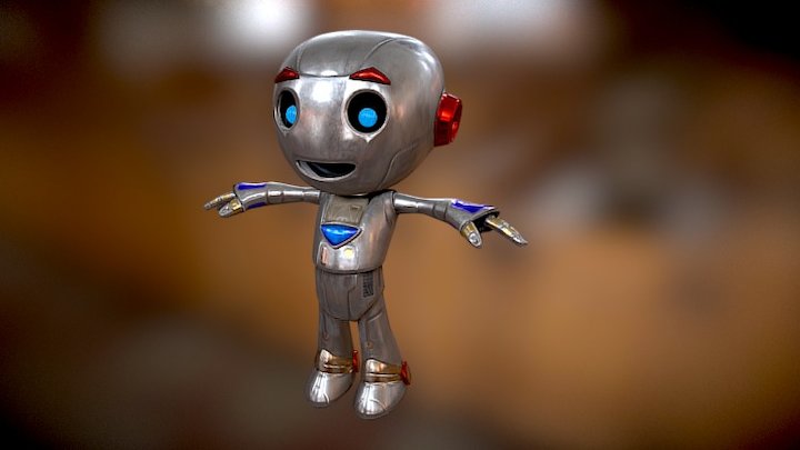 Rooty 3D Model