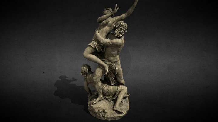 Pluto Abducting Proserpine 3D Model