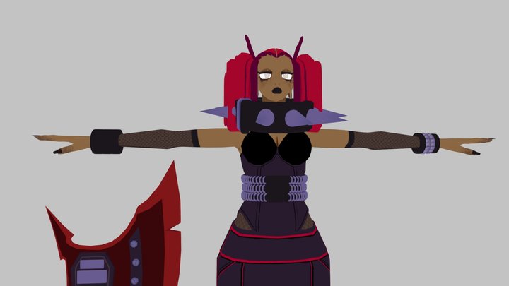Heavy Metal 3D Model