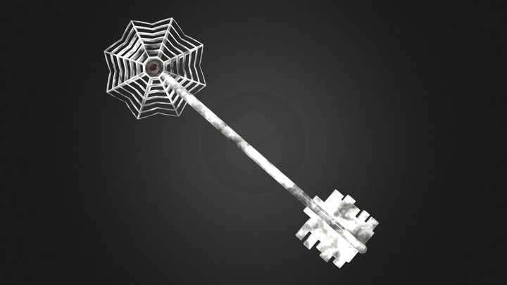 Spider key 3D Model
