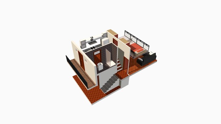 Loft Via Osimo Milano 3D Model